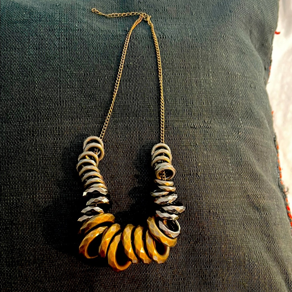 Costume Gold and Silver Necklace